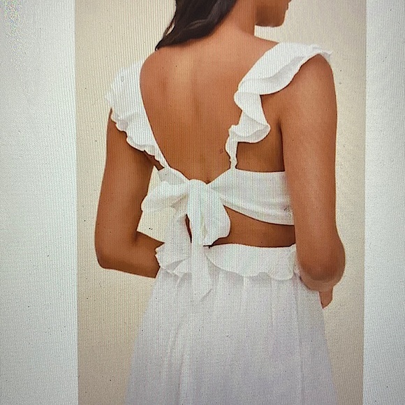 Nima Ruffle MIDI Dress - Picture 5 of 11